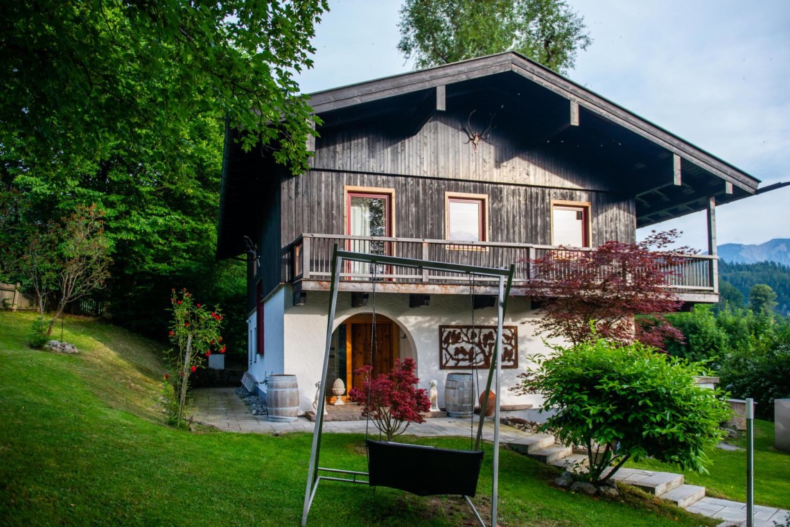Idyllische Villa "Panoramablick" in Fischbachau, perfekt für Erholung im Grünen. Buchen auf stayfritz.com.