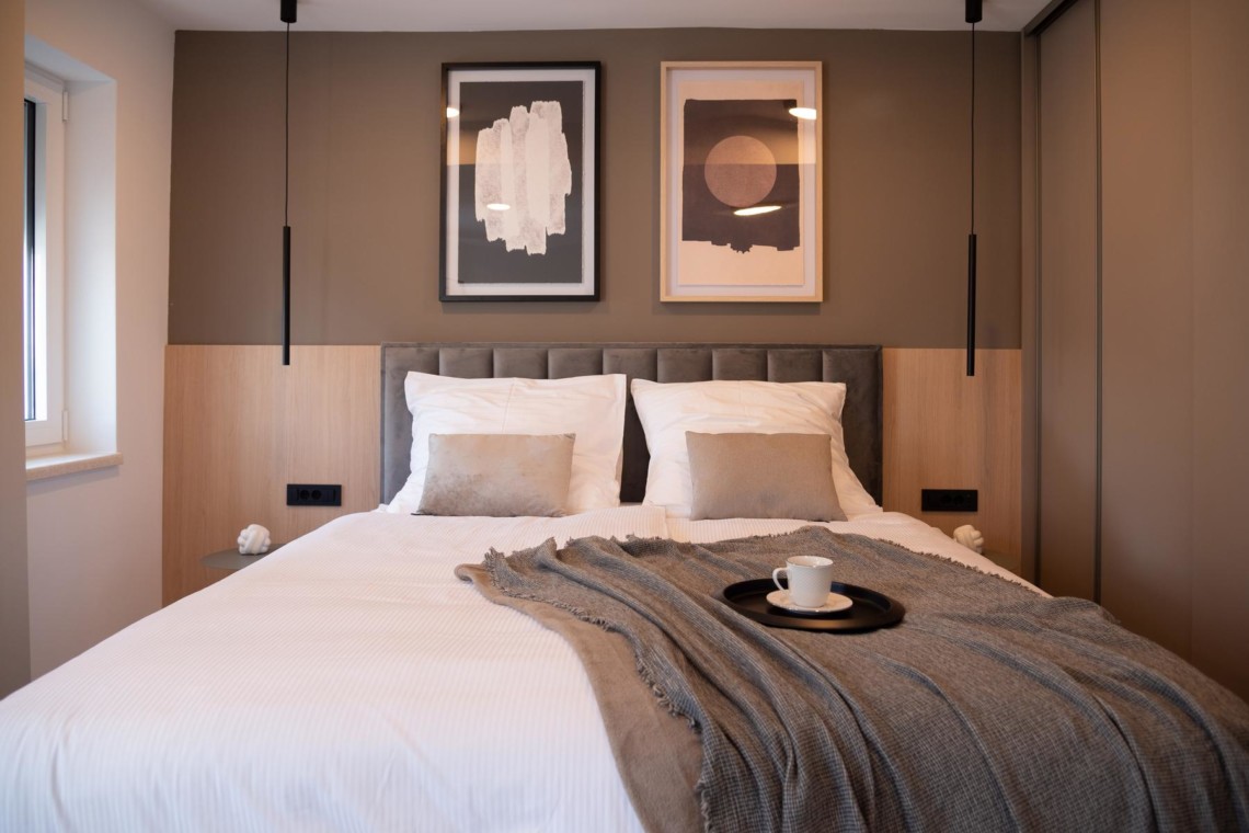 Gemütliches Premium Apartment in Opatija mit modernem Schlafzimmer - ideal für Ihren Urlaub.