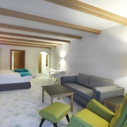 Gemütliche Ferienwohnung in Bad Wiessee mit Wohnbereich, Schlafplätzen und Balkon für eine entspannte Auszeit.